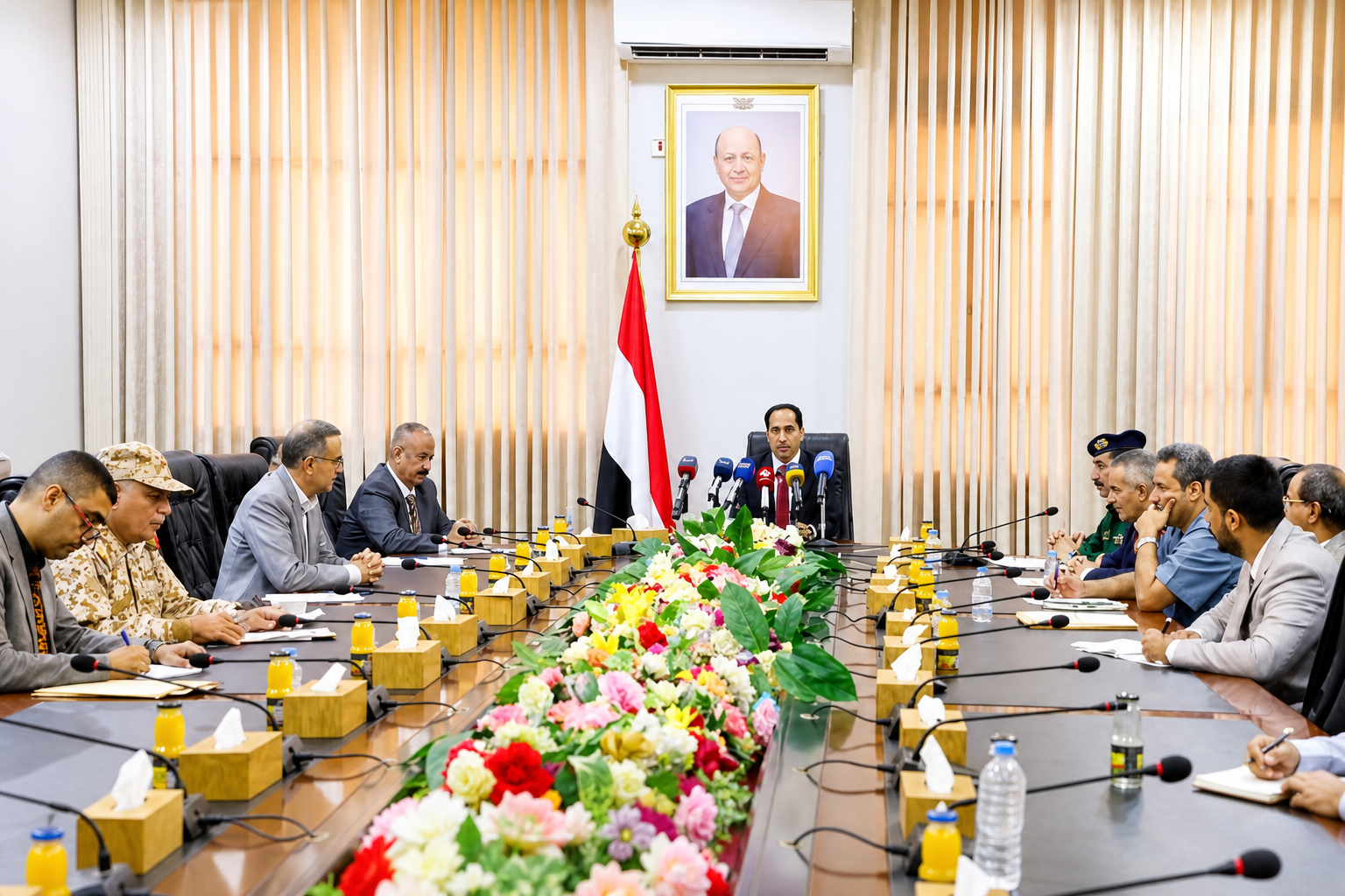 Yemeni coordination committee mobilizes support to frontlines