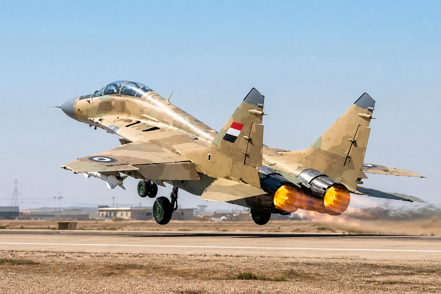 Yemeni airstrikes target Houthi positions in Mocha for second day