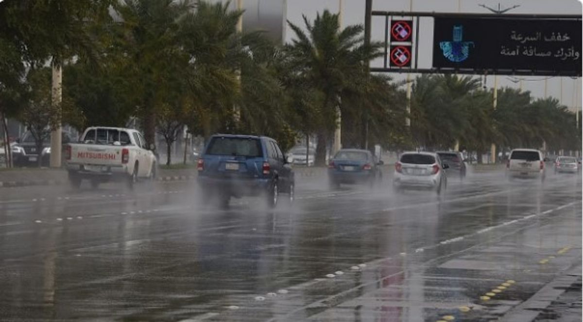 أمطار رعدية على محافظتي أضم والعرضيات بمكة المكرمة