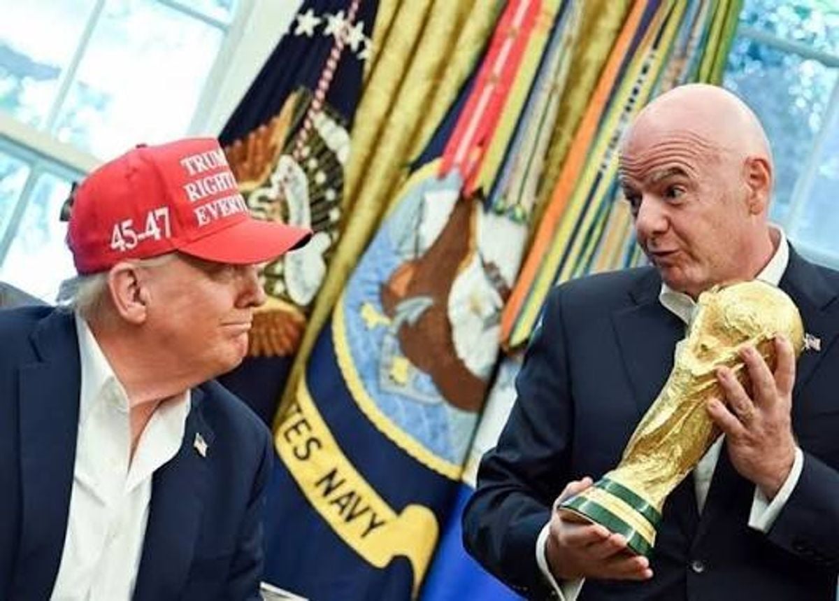 Trump denies talks with Infantino over FIFA investment deal