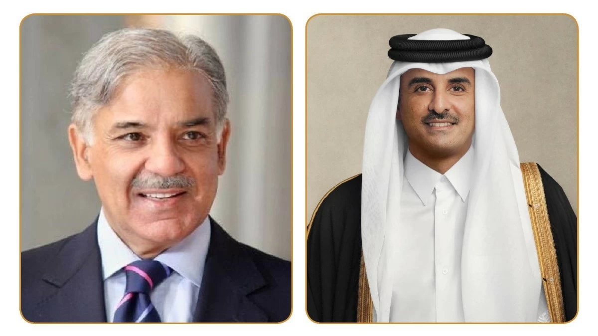 أمير قطر ورئيس وزراء باكستان يبحثان تطورات المنطقة وجهود دعم السلام