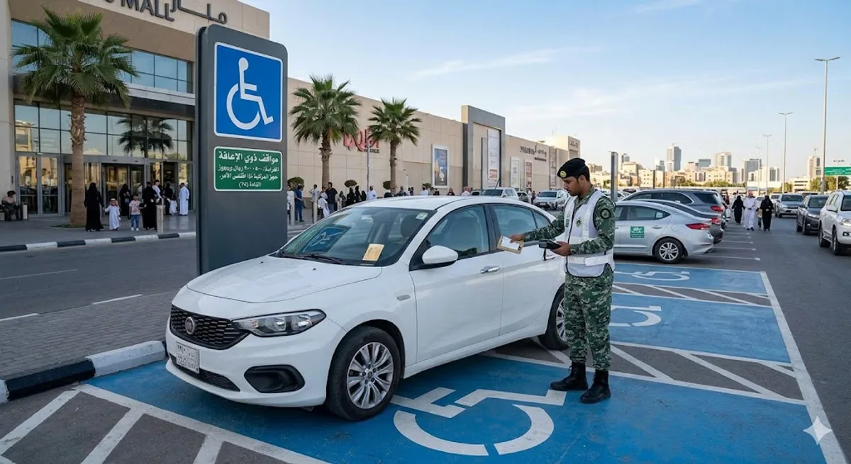 «المرور»: ضبط 2018 مركبة مخالفة متوقفة في الأماكن المخصصة لذوي الإعاقة