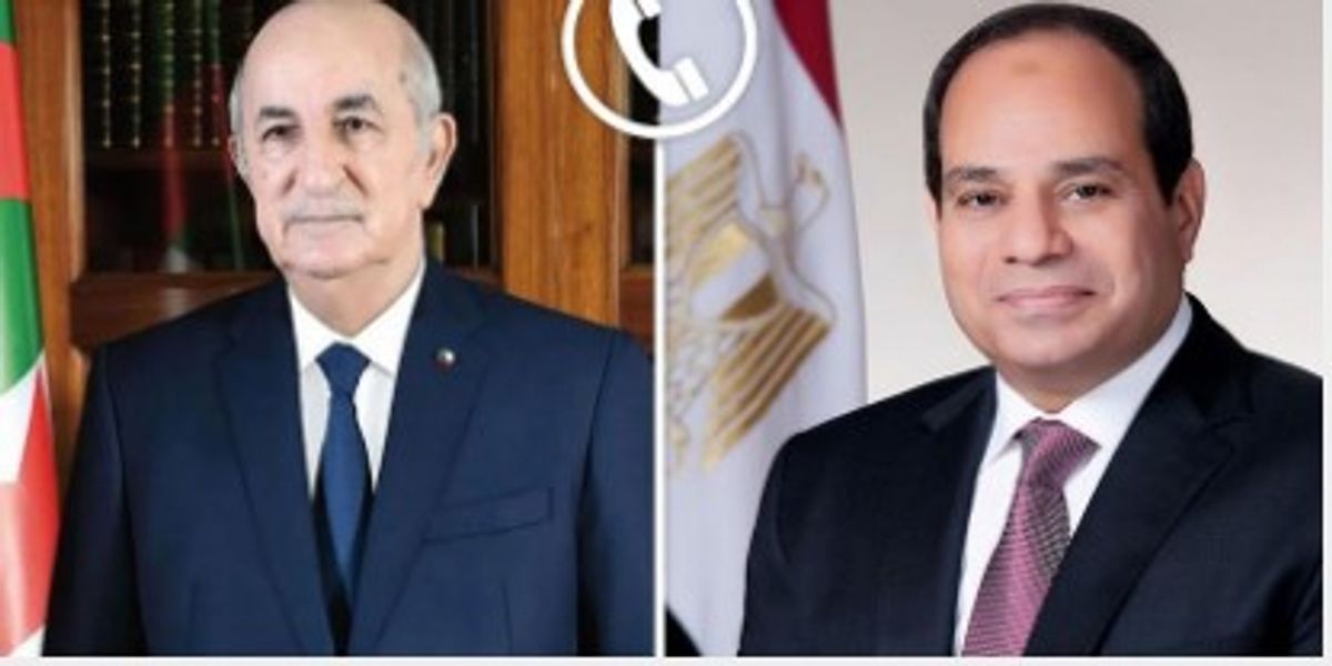 Egyptian, Algerian presidents discuss regional developments in phone call