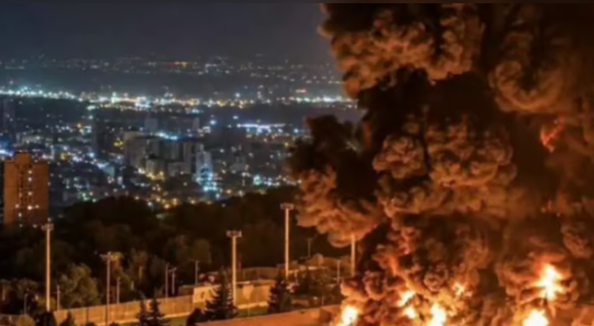 قصف جسور ونفق وإغلاق طرق رئيسية جنوب إيران