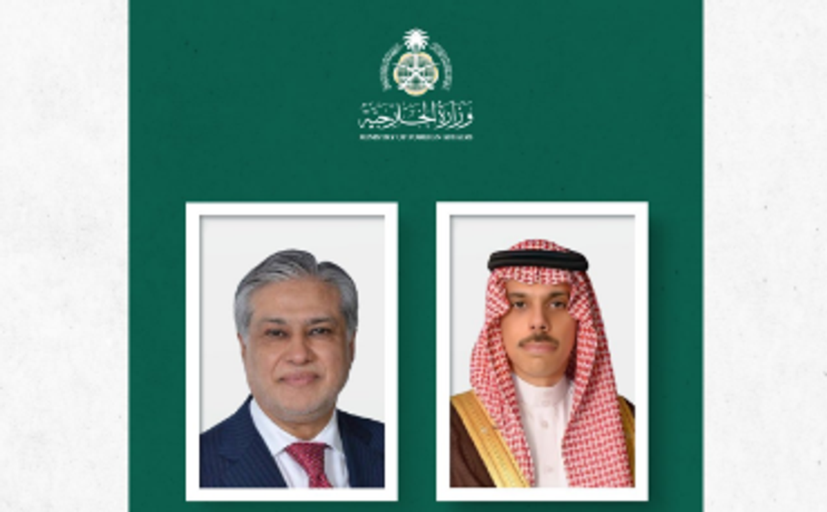 Arabia Saudí y Pakistán subrayan la importancia de reducir la tensión regional y proteger las rutas marítimas