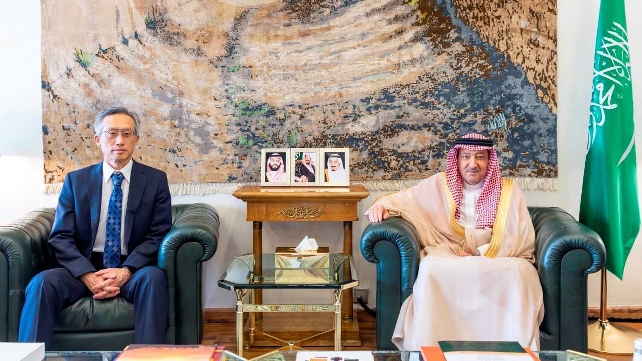 Le vice-ministre saoudien des Affaires étrangères reçoit l'ambassadeur du Japon à Riyad