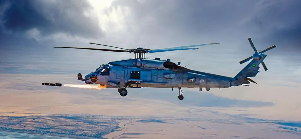 US Navy celebrates Saudi milestone as MH-60R Seahawk fleet surpasses 10,000 flight hours