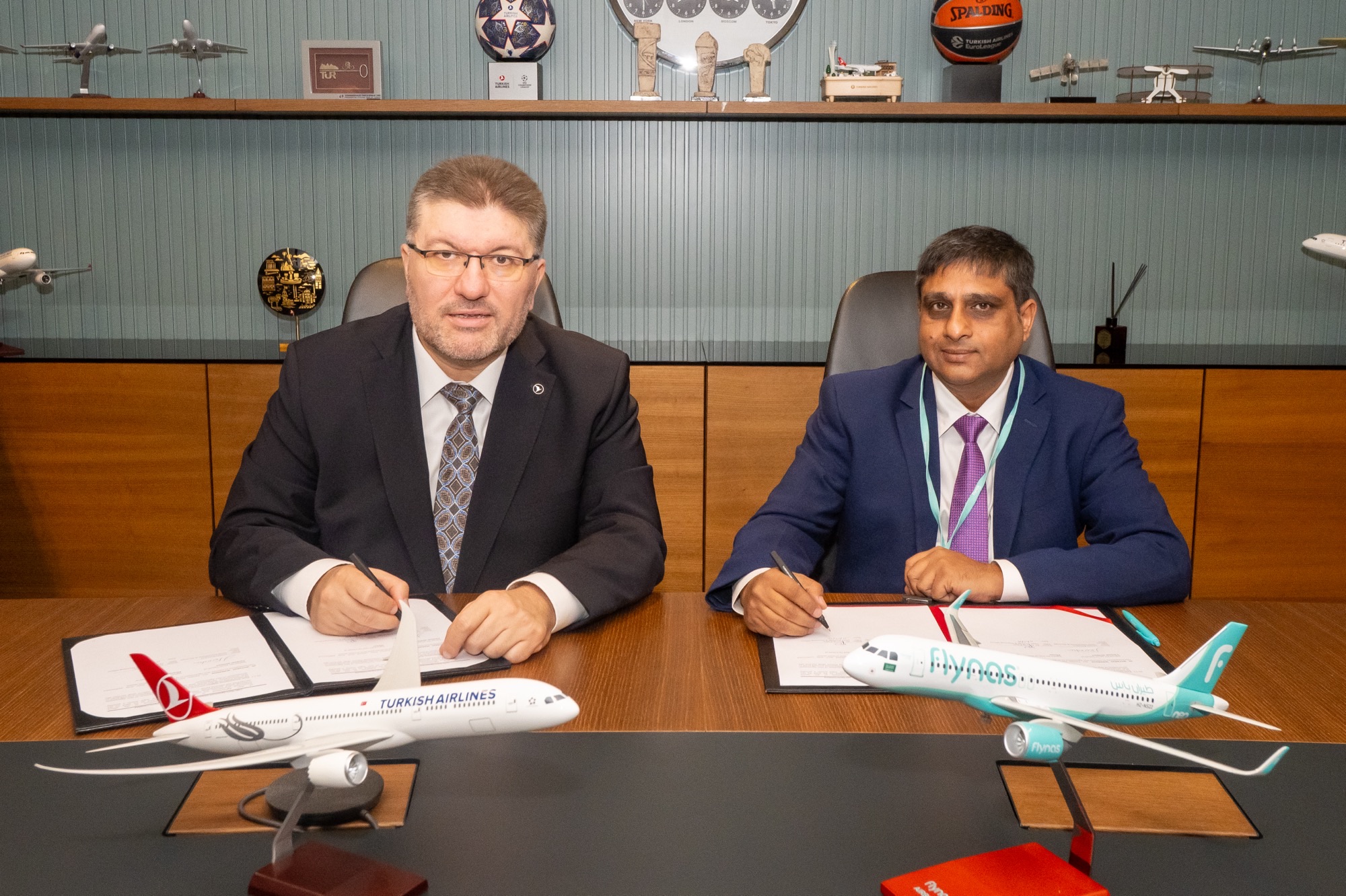 Partenariat stratégique entre flynas et Turkish Airlines pour un code partagé