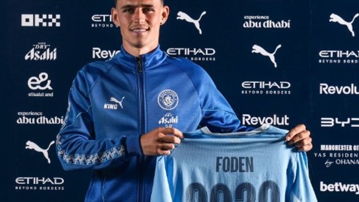 Manchester City extends Phil Foden contract until 2030