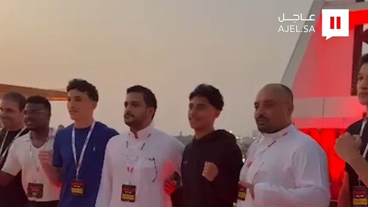 جوشوا اور برینغا مرکزِ نگاہ، پریس کانفرنس میں باکسرز کی ملاقات