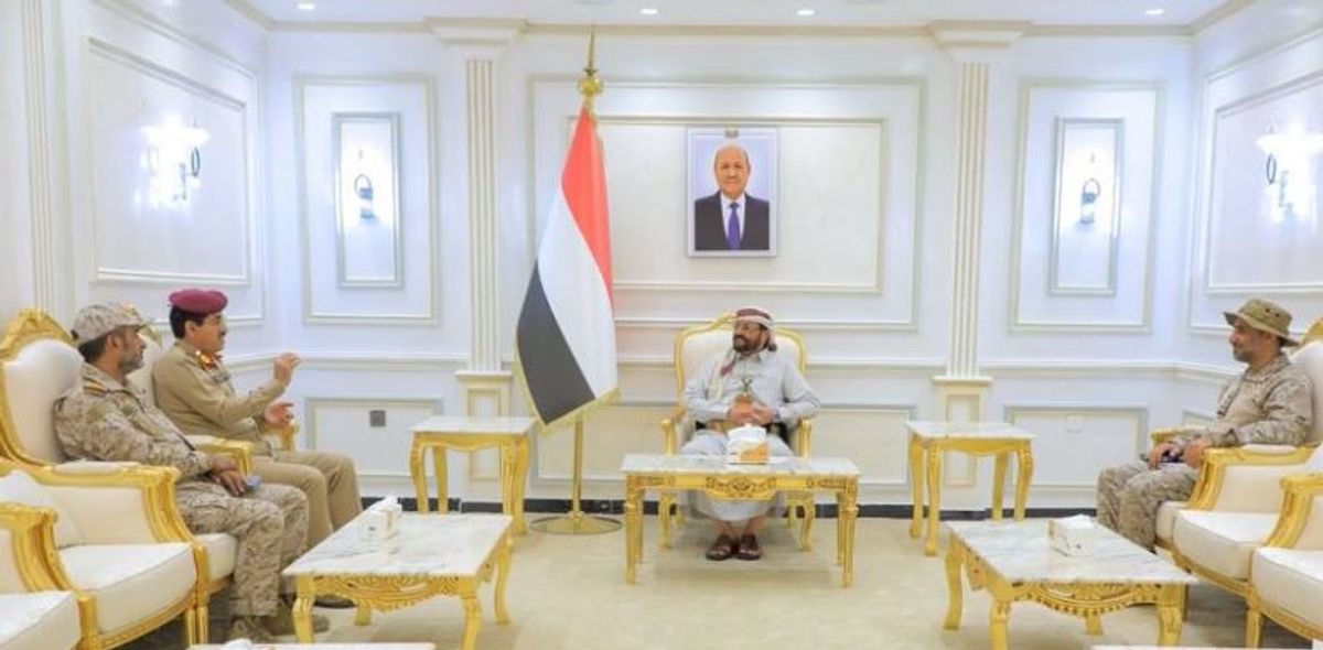 Yemeni leader praises Saudi support, urges military readiness