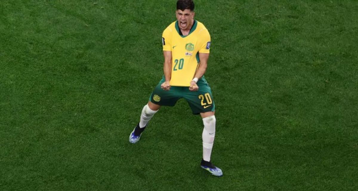 Cristian Volpato during a football match