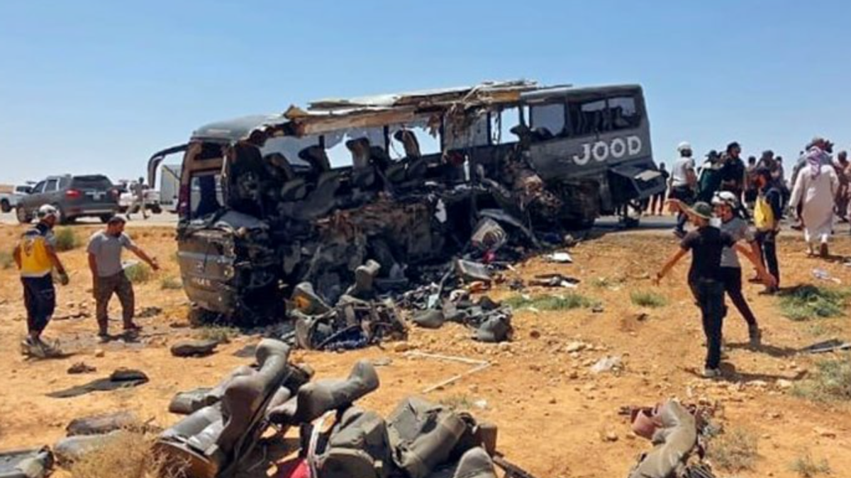 Collision de deux bus en Syrie : 35 morts et 30 blessés