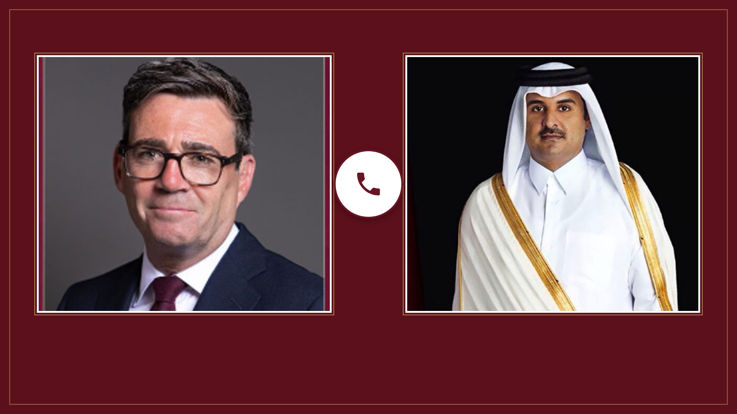 Emir Qatar dan PM Inggris Bahas Perkembangan Gaza dan Isu Regional