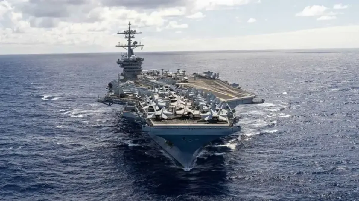 USS Theodore Roosevelt to deploy to Middle East, replacing George Washington