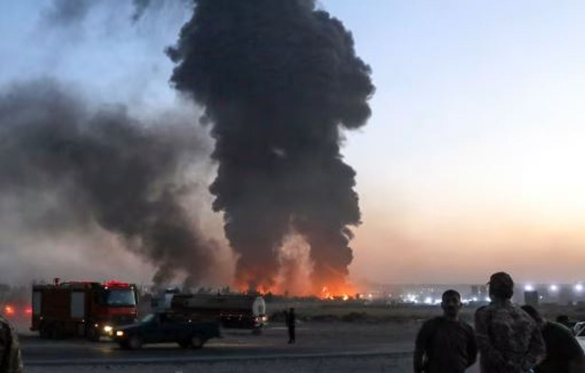 Un incendie interrompt les opérations d'une raffinerie près d'Erbil