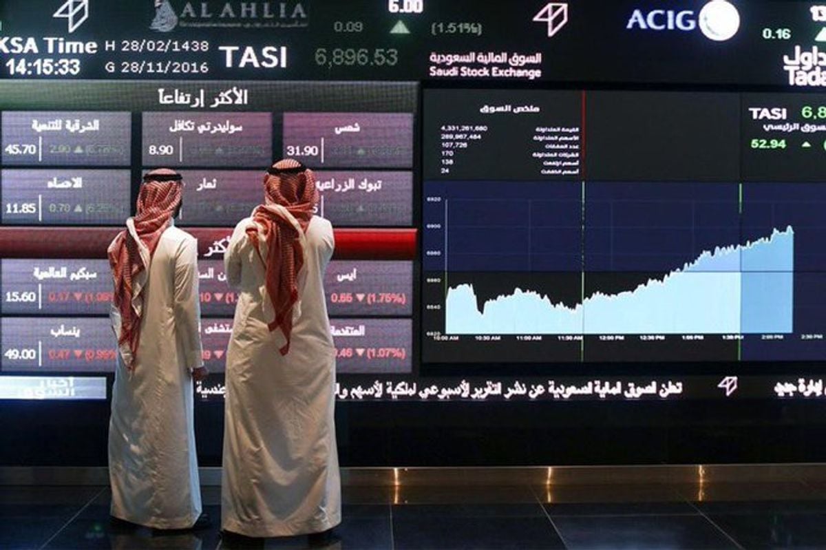 Indeks Saham Saudi Ditutup Menguat di 10.911,58 Poin dengan Transaksi 4,9 Miliar Riyal