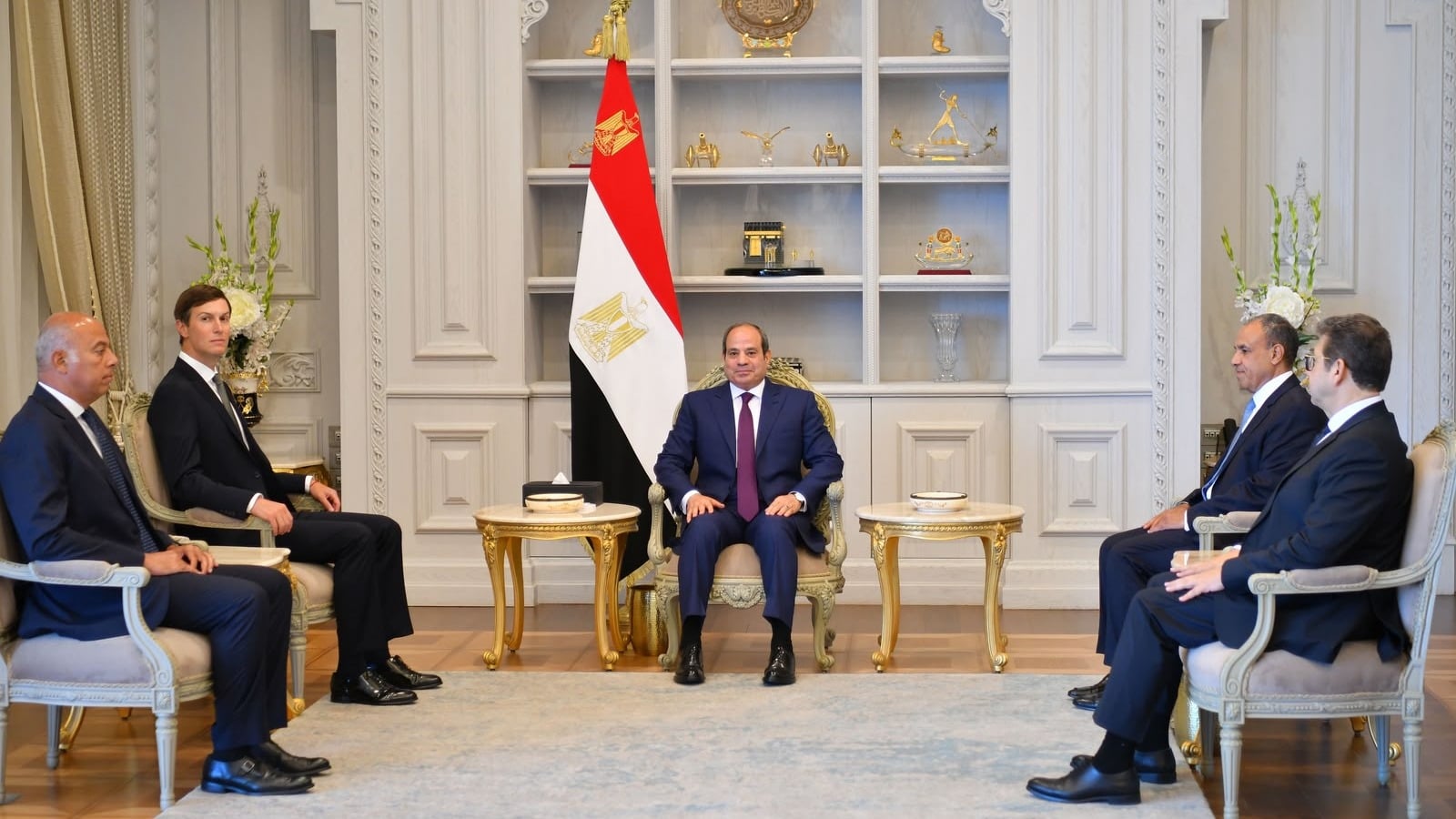 Hamas leaders hold talks with Kushner in Egypt on Gaza roadmap, disarmament