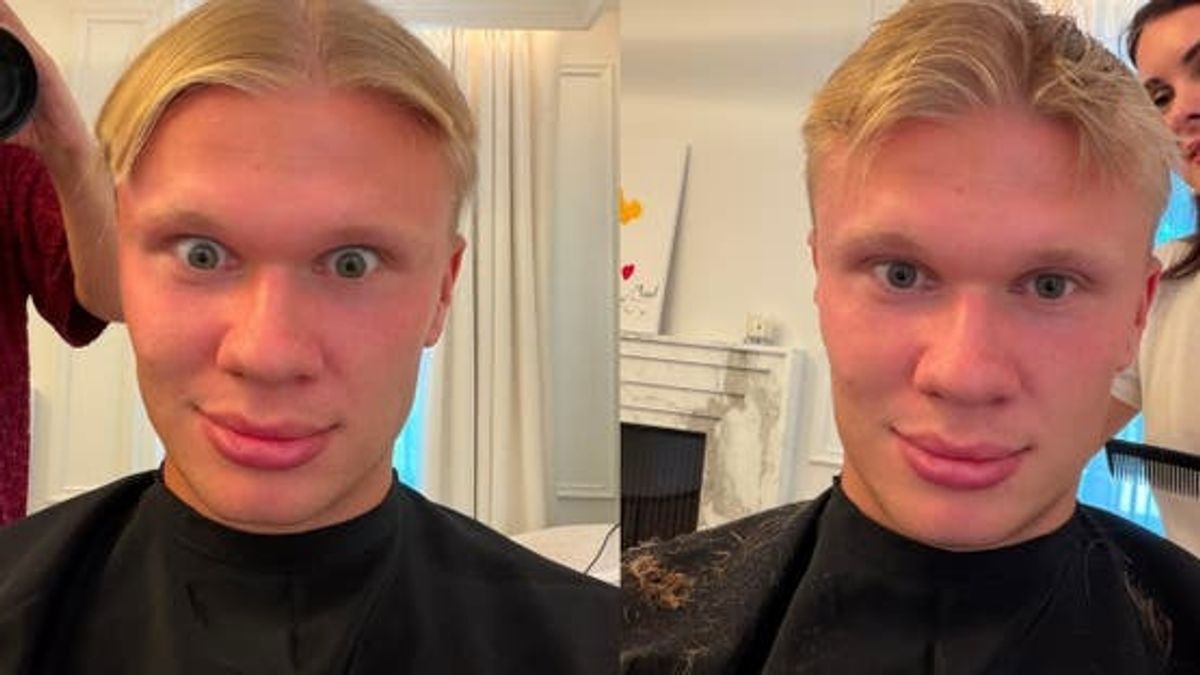 Haaland debuts shaved head, Guardiola reacts with humor