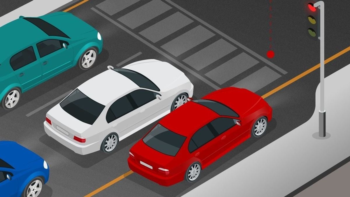 Saudi traffic authority warns drivers against bypassing vehicle queues at checkpoints
