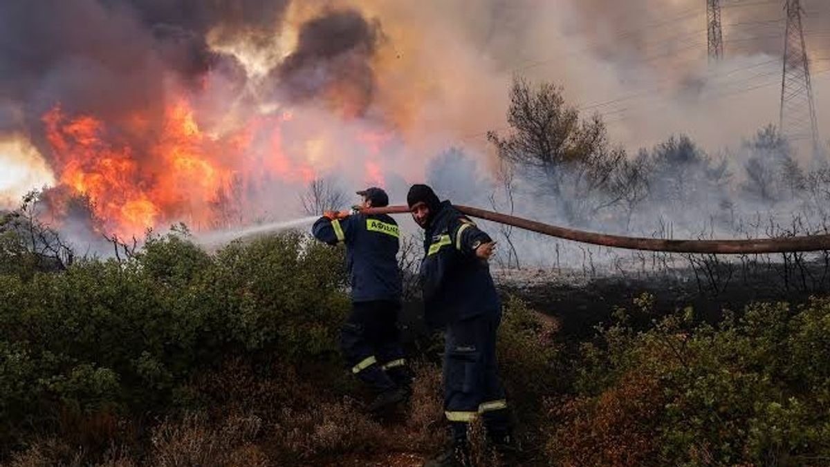 Israeli man arrested in Crete over forest fire charges