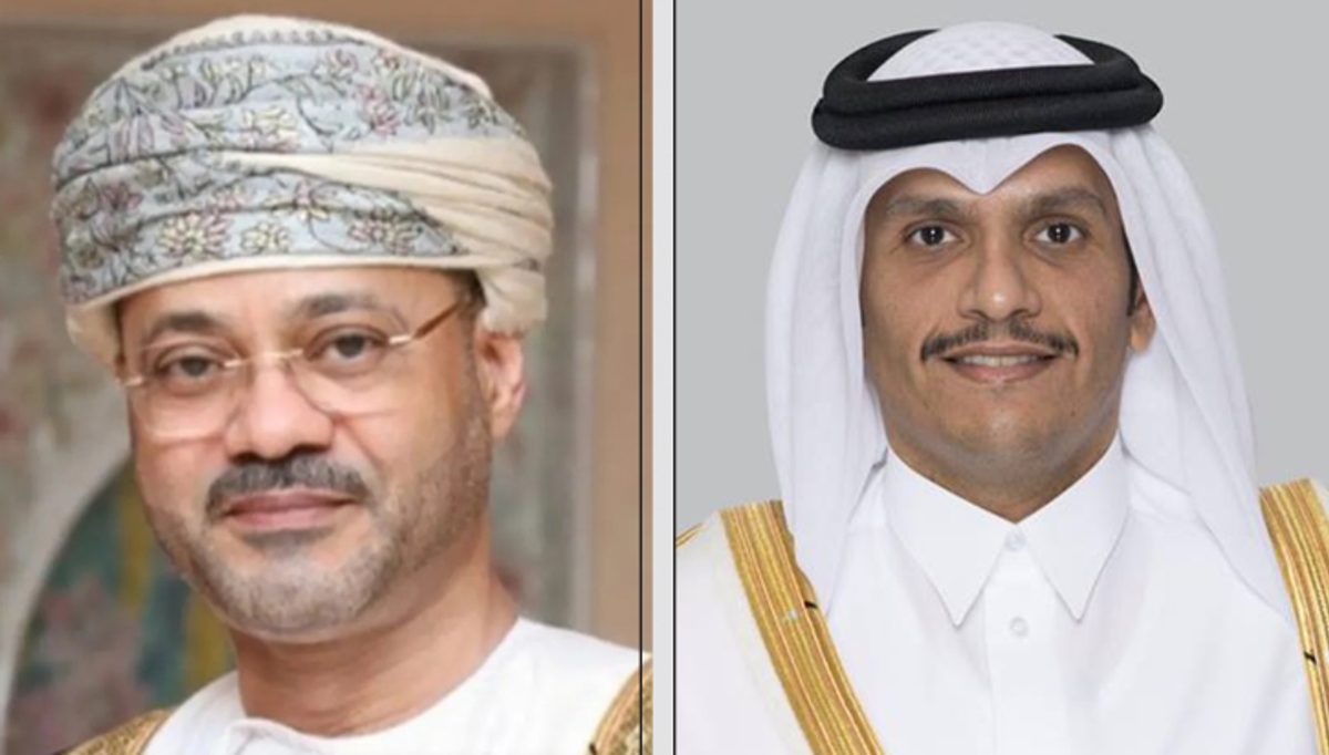 Qatari, Omani foreign ministers discuss developments in Strait of Hormuz
