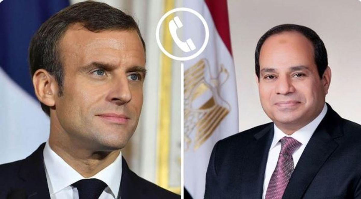 Sissi et Macron discutent de la désescalade au Moyen-Orient