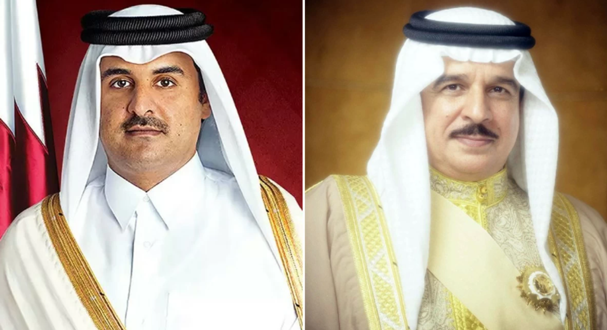 Bahrain king, Qatari emir discuss regional and global developments by phone