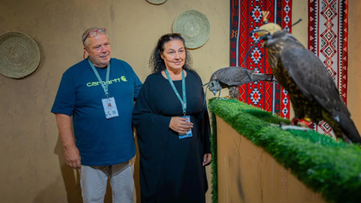 Scottish family turns passion for falcons into business at Saudi auction