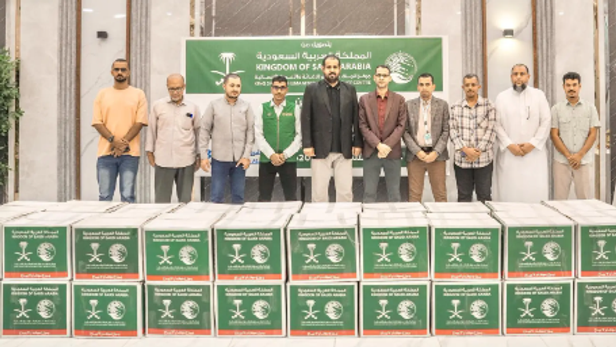 KSrelief launches distribution of 7,200 food baskets in Hadramout