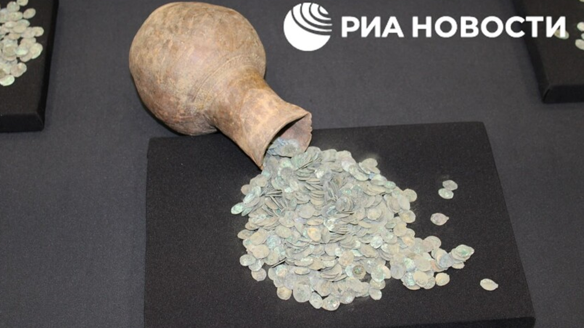 Rusya'nın Kolomna kentinde 15. yüzyıla ait 2.600 gümüş sikke bulundu