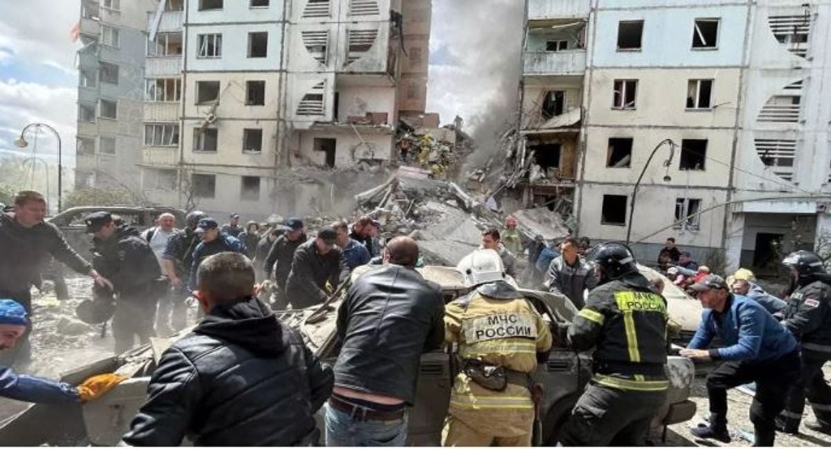 Ukraine launches airstrike on Russia’s Belgorod region