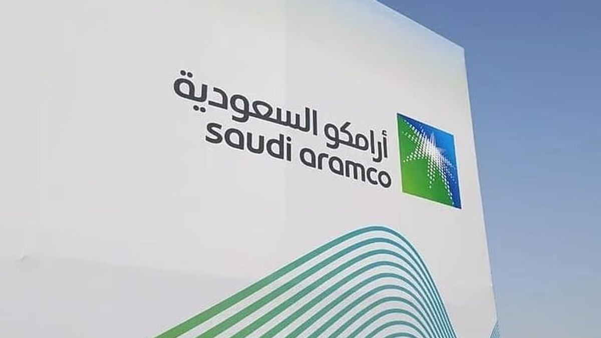 Aramco ve Maaden logoları ile maden arama görseli