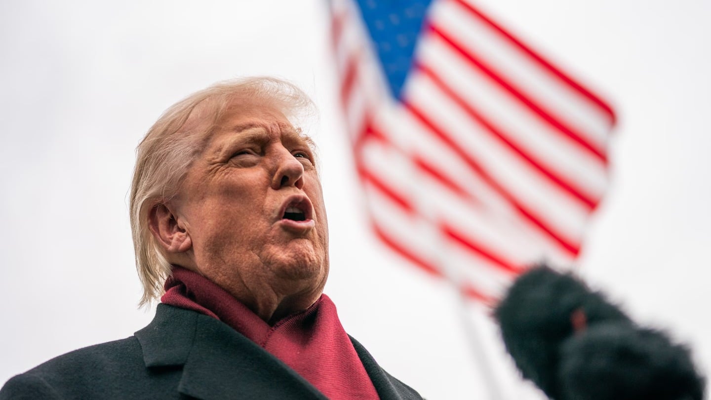 Trump accuses Democrats of spreading 'fake polls', says Iran facing collapse