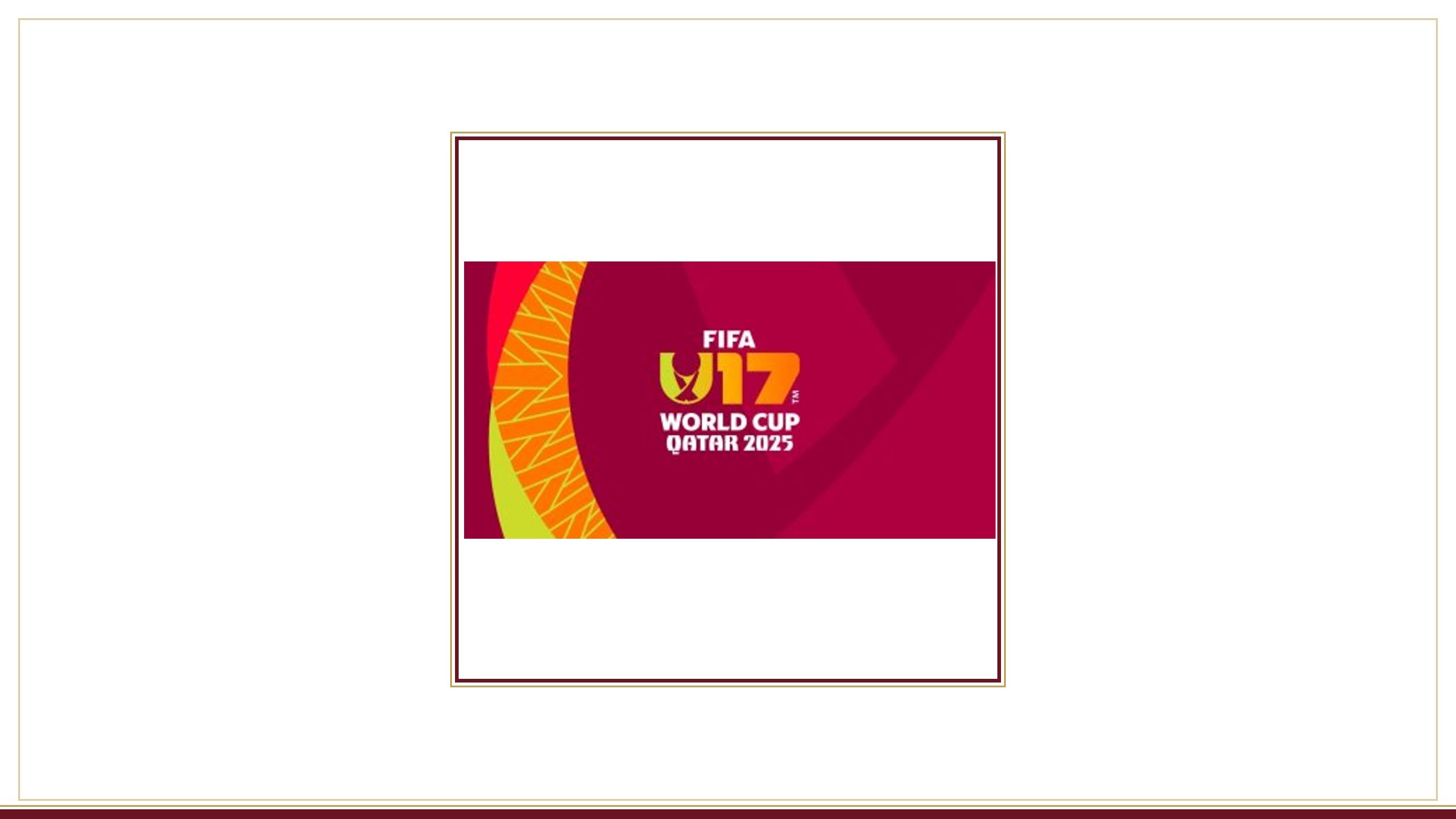 100 days to FIFA U-17 World Cup in Qatar, 48 teams to compete