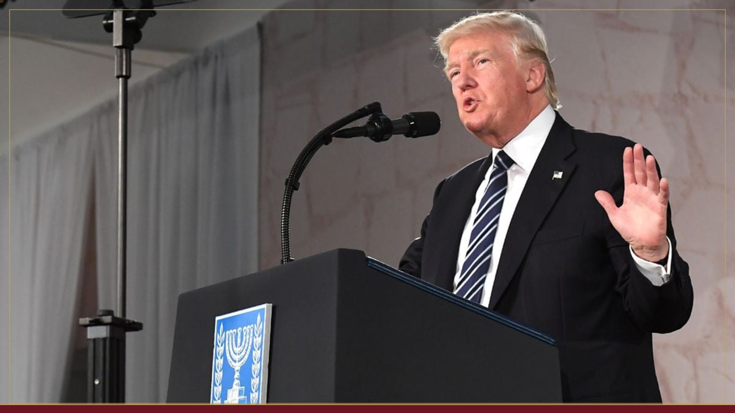 Trump calls Strait of Hormuz 'American land,' says Iran eager for deal