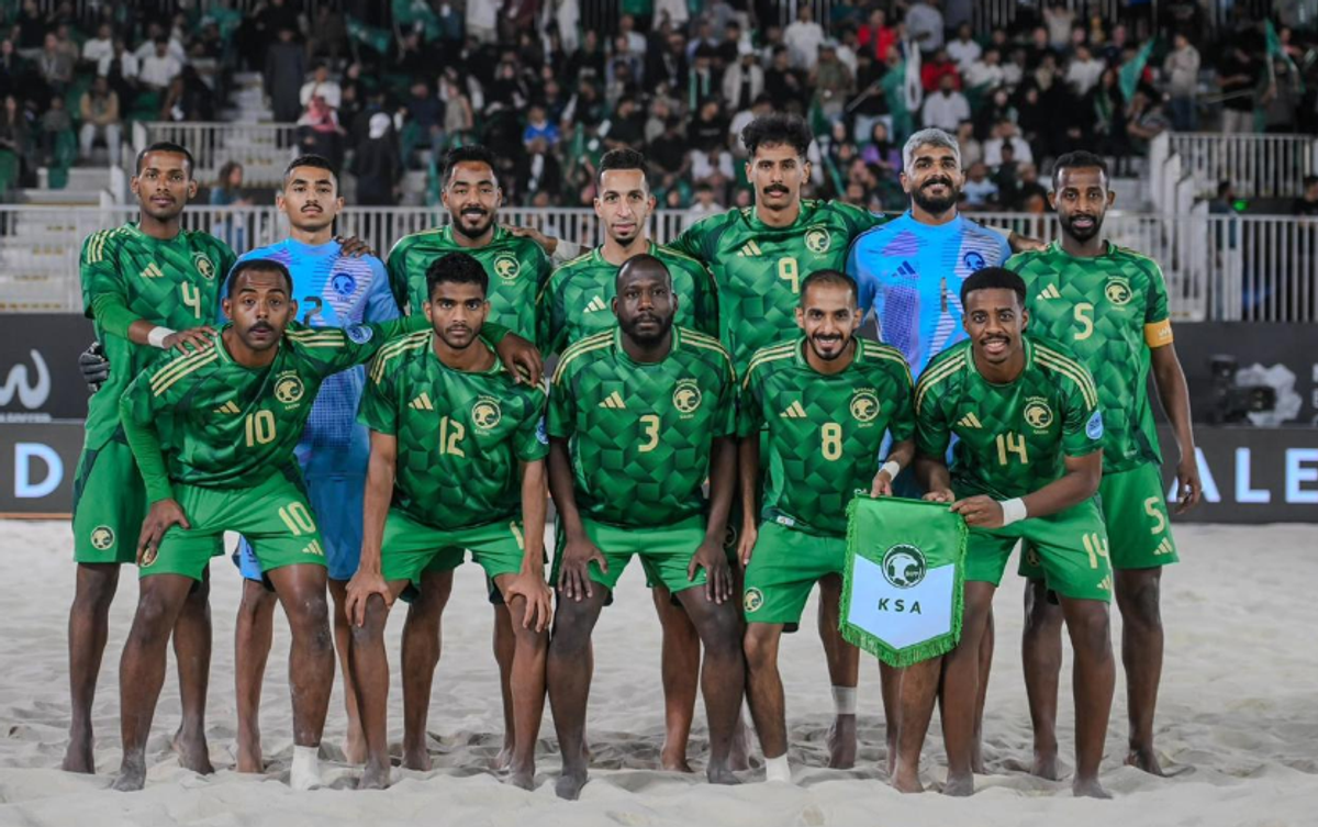 La selección saudí de fútbol playa inicia concentración en Riad para la Copa de Asia 2026