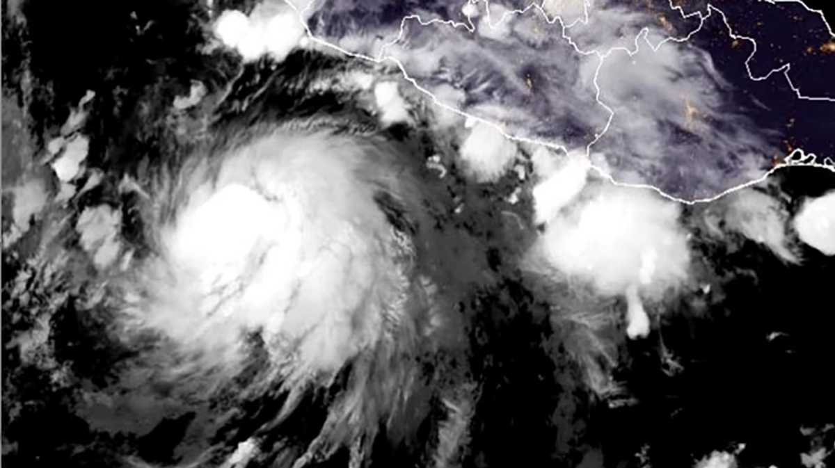 Tropical storm Polo strengthens into hurricane off Mexico's Pacific coast
