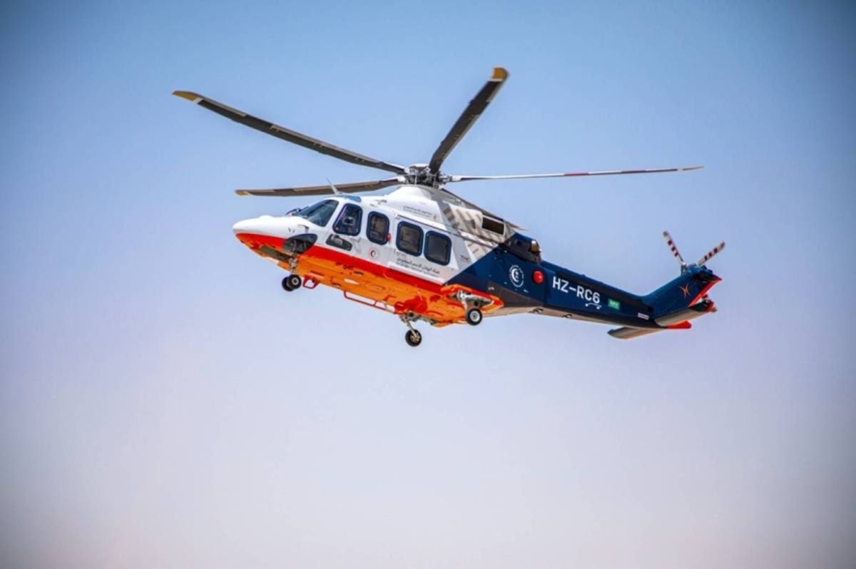 Egyptian heart attack patient airlifted to King Fahd Hospital in Qassim
