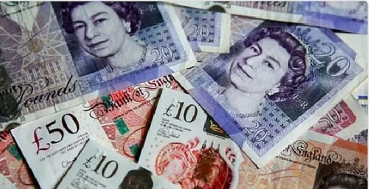 British pound rises against US dollar and euro