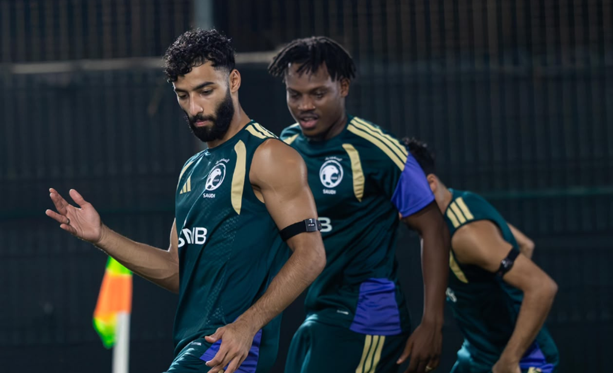 Saudi national team continues preparations for Gulf Cup opener against Kuwait