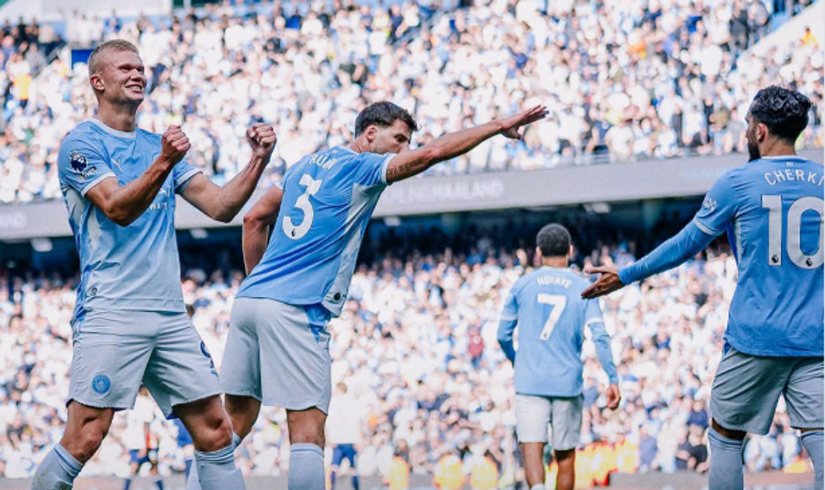 Manchester City secure third straight win to stay top of Premier League