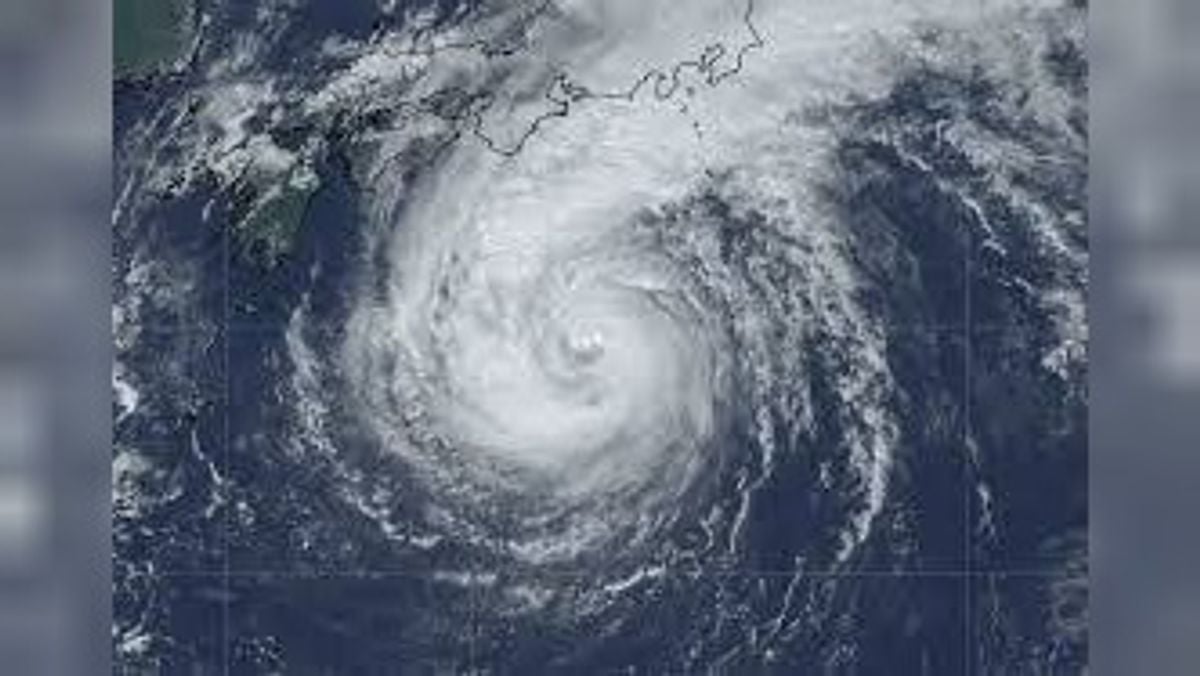 Japan issues landslide and heavy rain warnings as Typhoon Doksuri nears