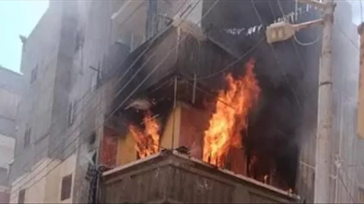 मिस्र के طنطا में आग से दो बच्चों की मौत, मां और तीसरा बच्चा घायल