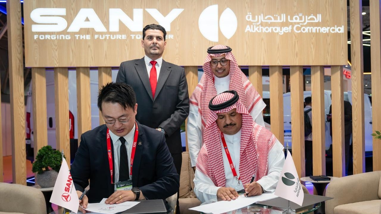 Alkhorayef Commercial signs exclusive agency deal for SANY heavy trucks in Saudi Arabia