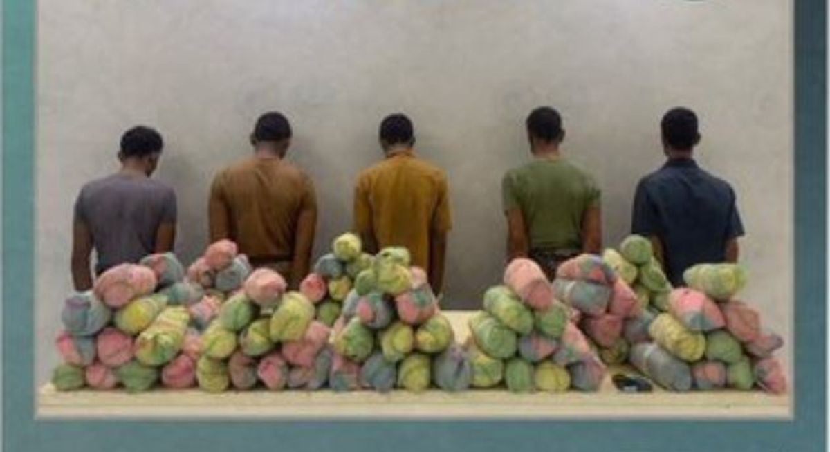Five Yemenis arrested in Jazan for smuggling khat