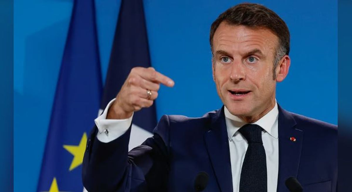 Macron warns Russia over hybrid threats, vows European response