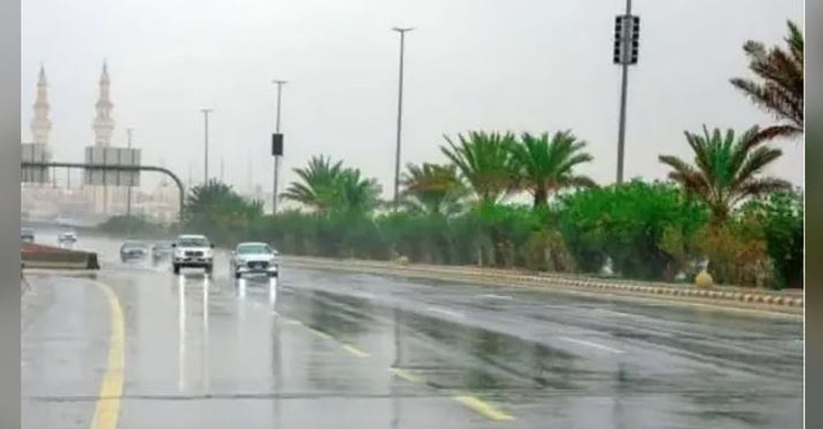 سعودی عرب میں آج بارش، ژالہ باری اور تیز ہواؤں کی پیشگوئی