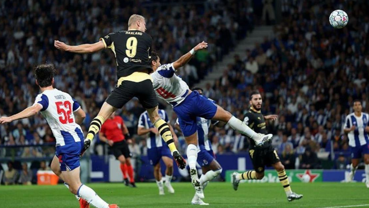 Haaland Antar Manchester City Kalahkan Porto di Liga Champions