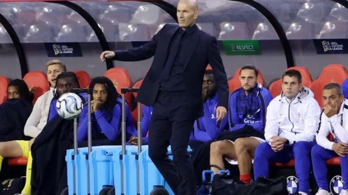 Zidane'ın Belçika galibiyetindeki coşkulu kutlaması: Olise ile koştum, golü atacağını biliyordum